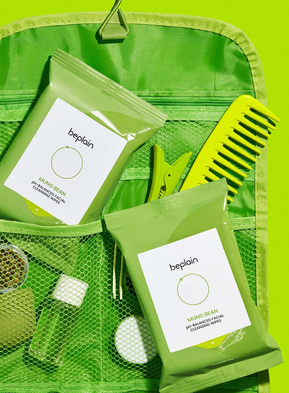 Mung Bean Ph-Balanced Facial Cleansing Wipes Trio Set (20p*3ea)
