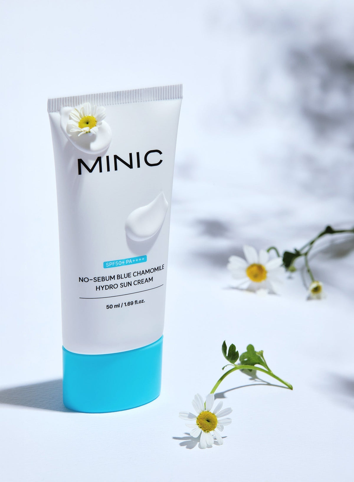 No-Sebum Blue Chamomile Hydro Sun Cream SPF50+ PA++++ (50ml)