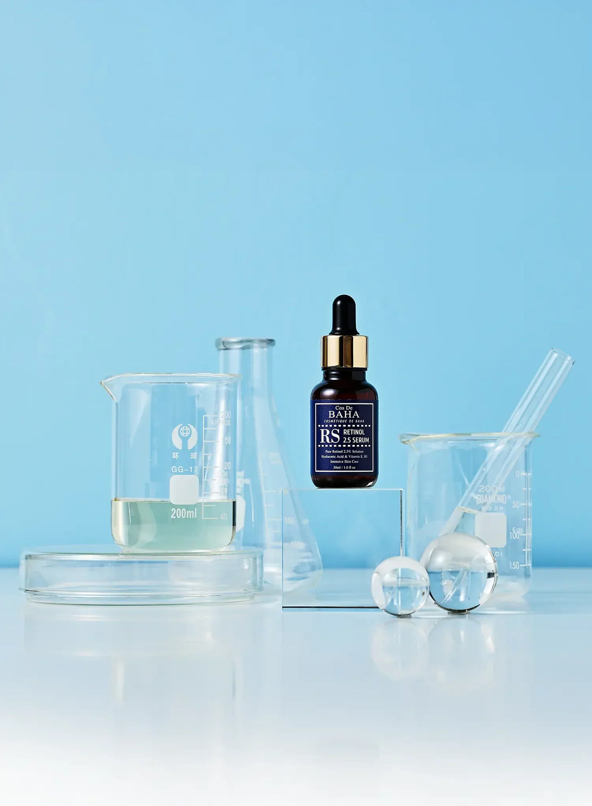 Retinol 2.5 Solution Hyaluronic Acid Vitamin E Niacinamide Serum 60ml (RS)