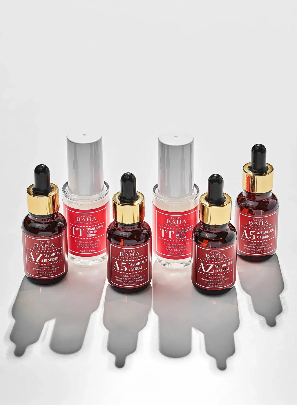 Tranexamic Acid 10% Niacinamide 2% Cica EGCG Glutathione Serum Trio Set (30ml*3ea) (TT)