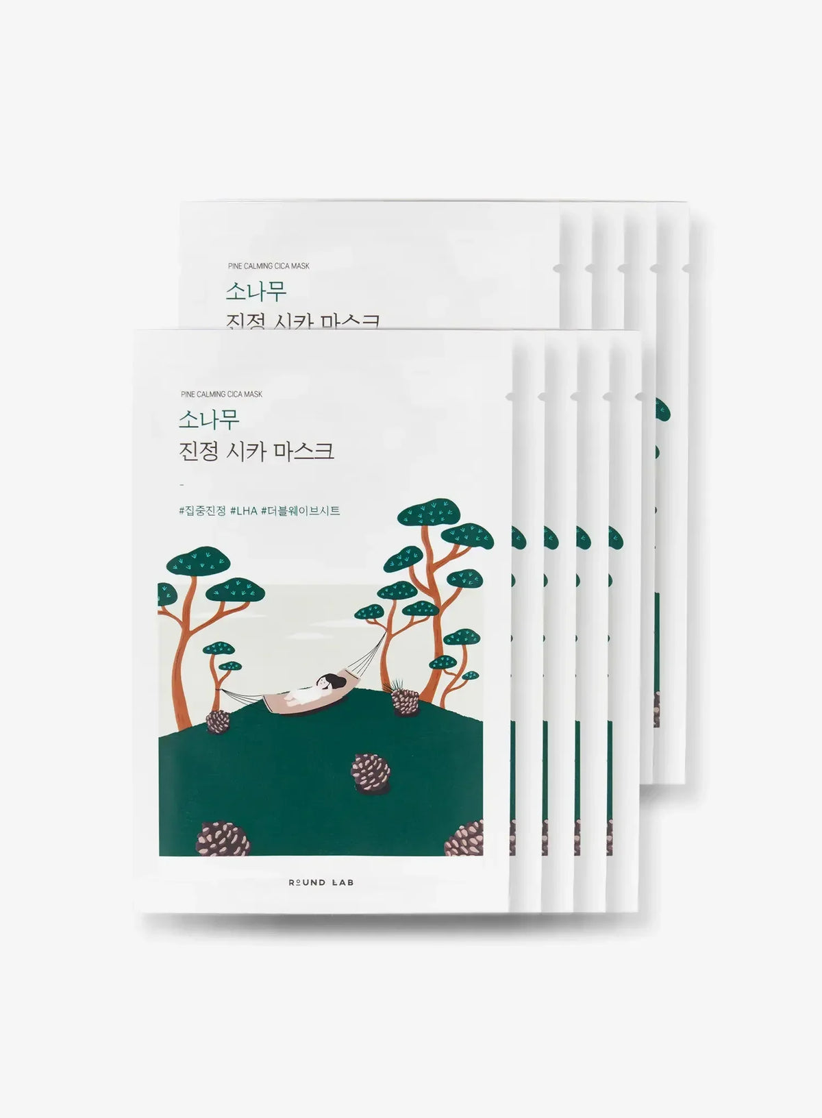 Pine Calming Cica Sheet Mask Set (27ml*10ea)
