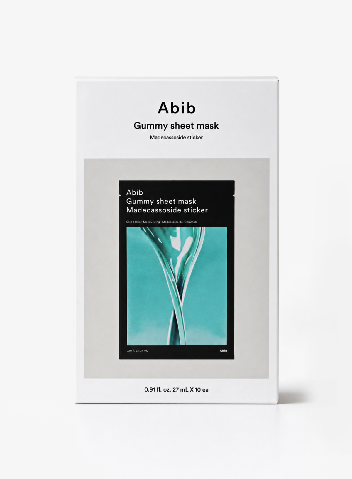 Gummy sheet mask Madecassoside sticker (10ea / 270ml)