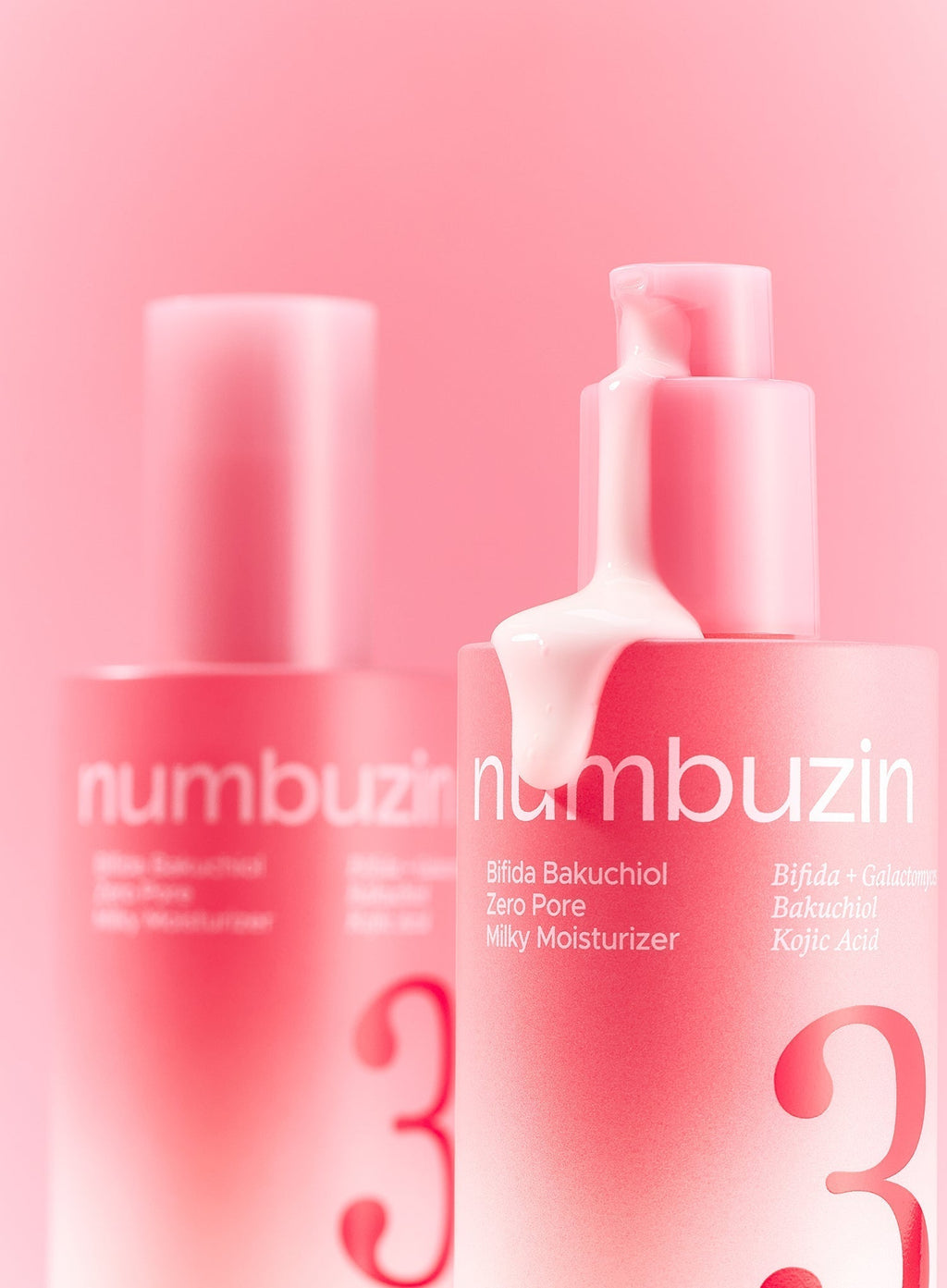 No.3 Bifida Bakuchiol Zero Pore Milky Moisturizer Trio Set (150ml*3ea)