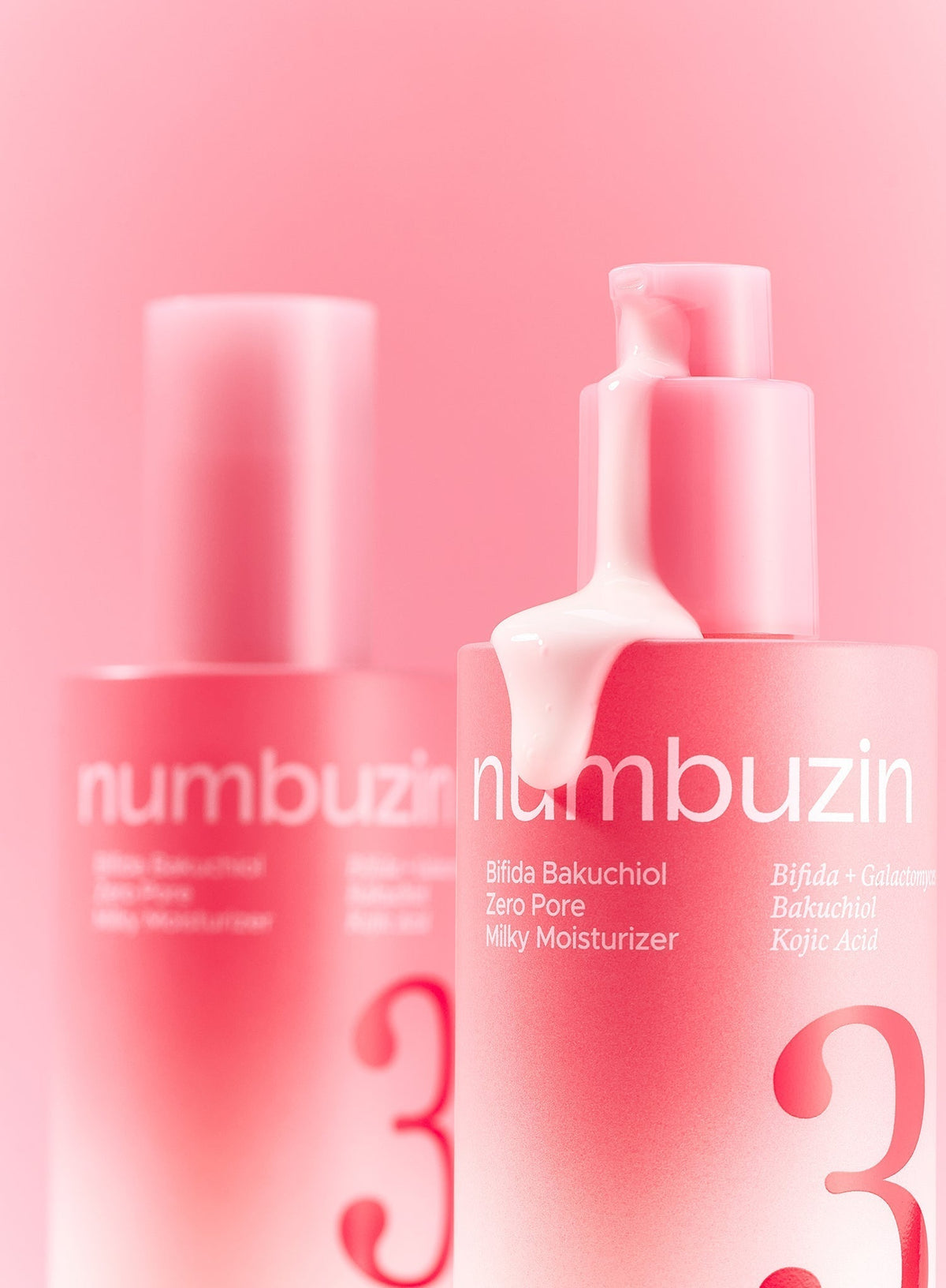 No.3 Bifida Bakuchiol Zero Pore Milky Moisturizer Trio Set (150ml*3ea)