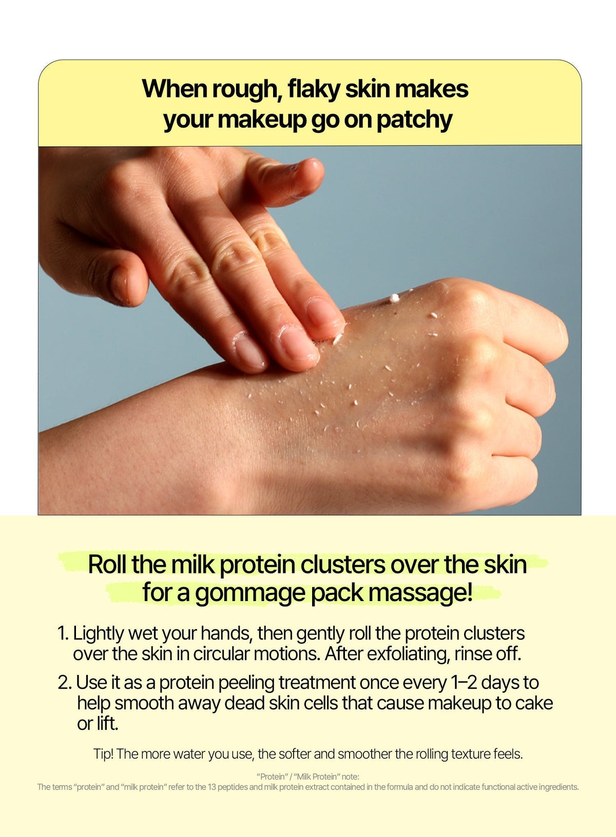 Proni Salt Peptide Gommage Milk Pack Cleanser (90ml)