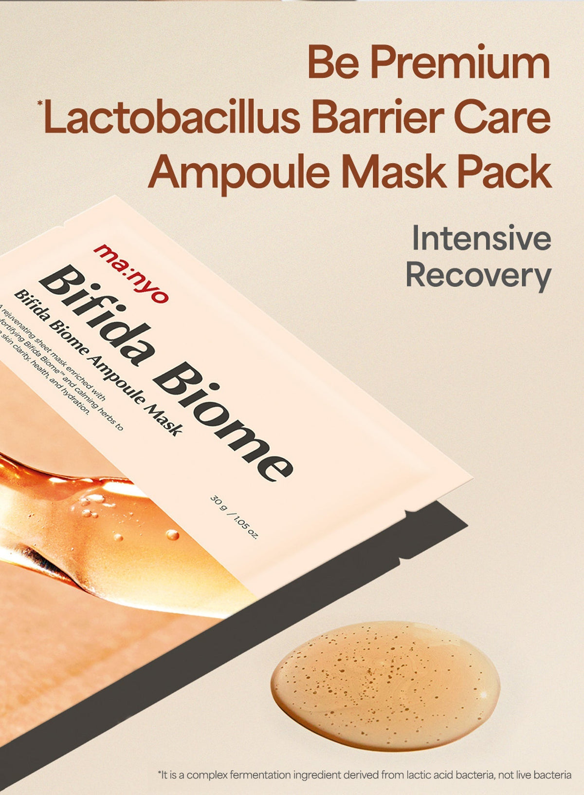 Bifida Biome Ampoule Mask (30g/10sheets)