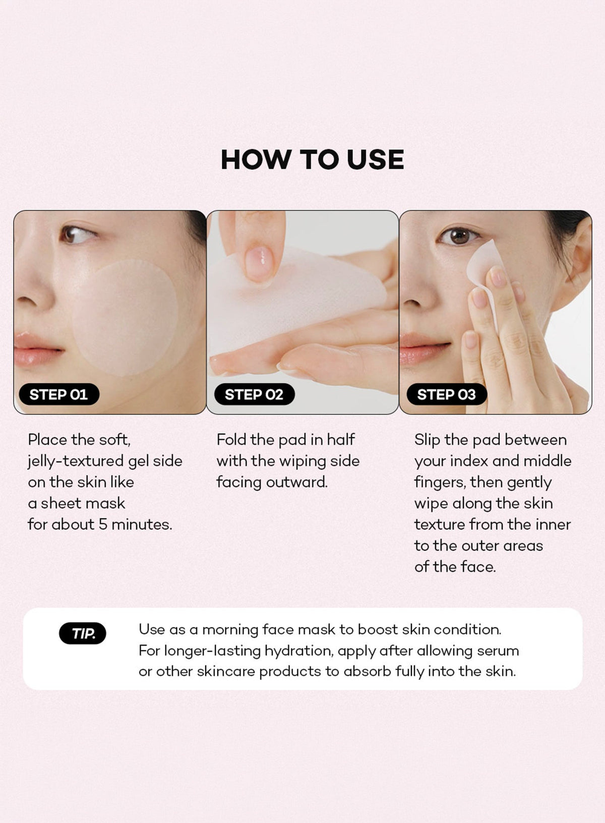 Firming V-Fit Dual Jelly Pad (190ml/60sheets)