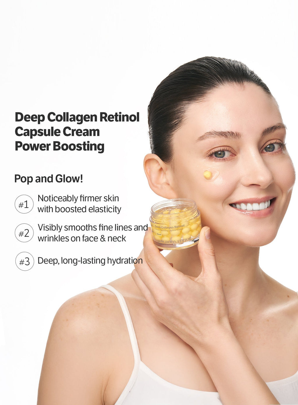 Deep Collagen Retinol Power Boosting Capsule Cream Trio Set (55g*3ea)