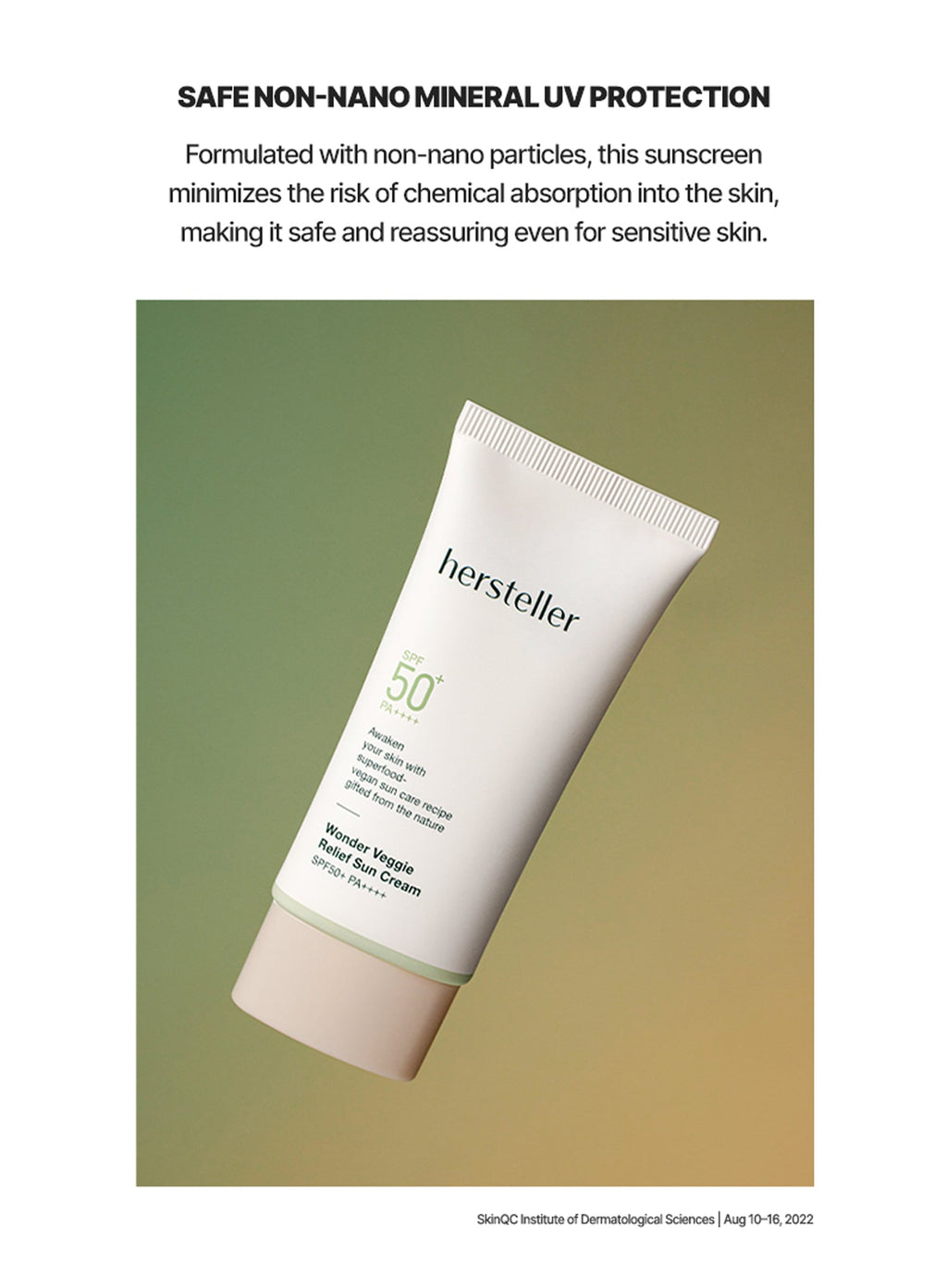 Wonder Veggie Relief Sun Cream SPF50+ PA++++ (50ml)