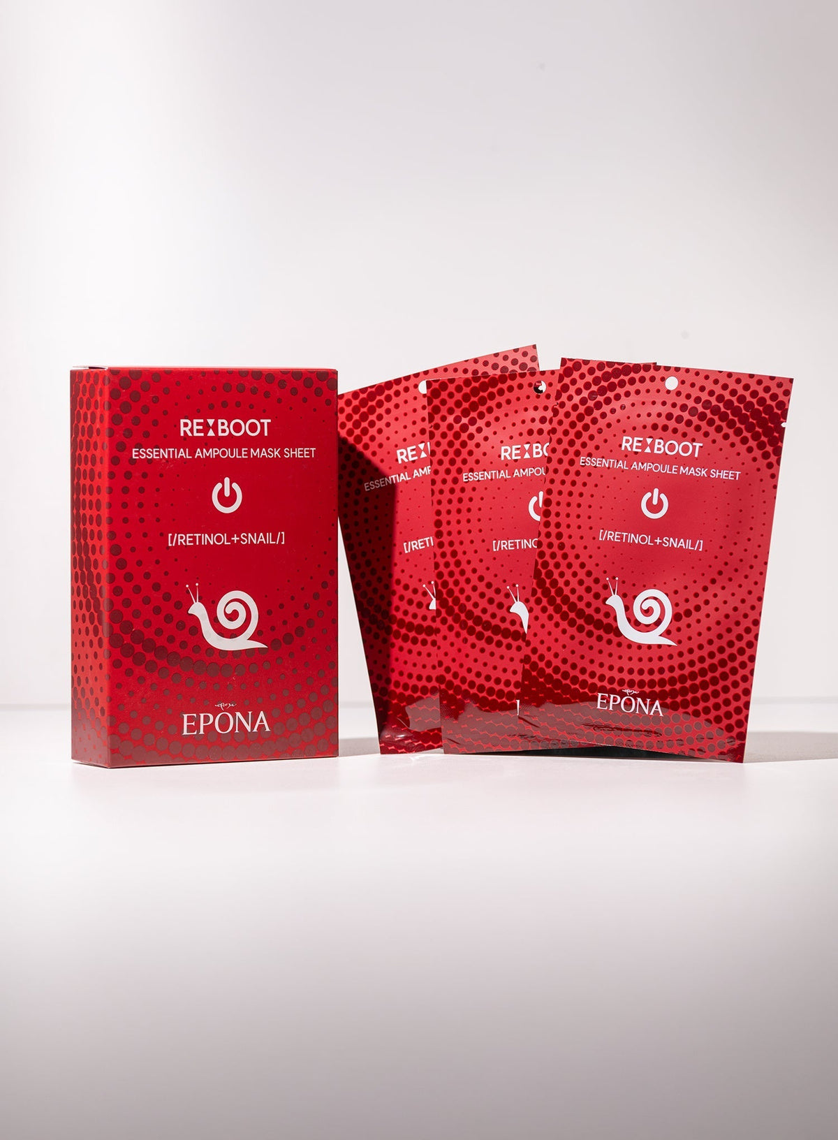 Reboot Essential Ampoule Mask Sheet Set - Retinol Plus Snail (23ml*10ea)