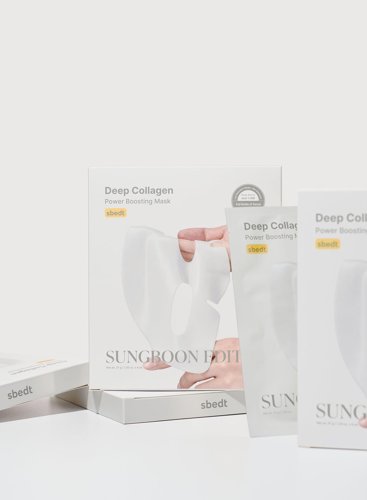 Deep Collagen Power Boosting Mask Set (37g*17ea)