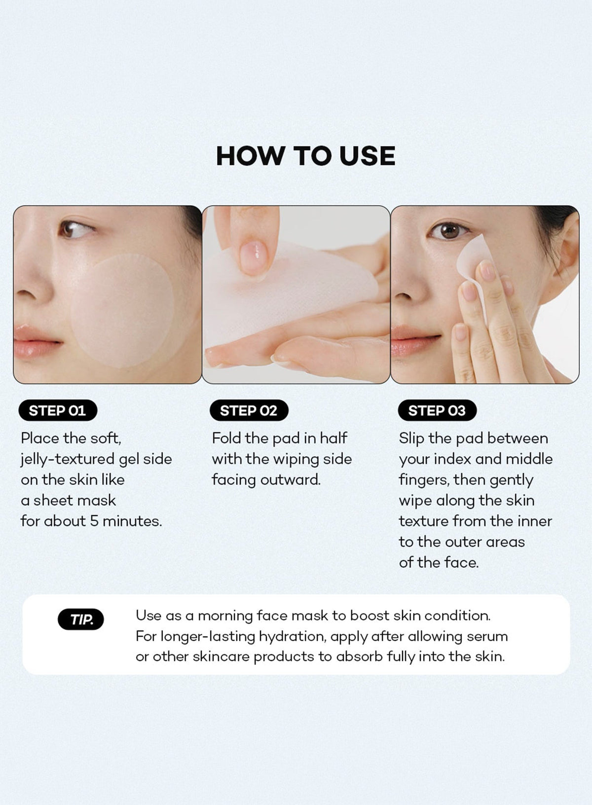 Hydrating V-Fit Dual Jelly Pad (190ml/60sheets)