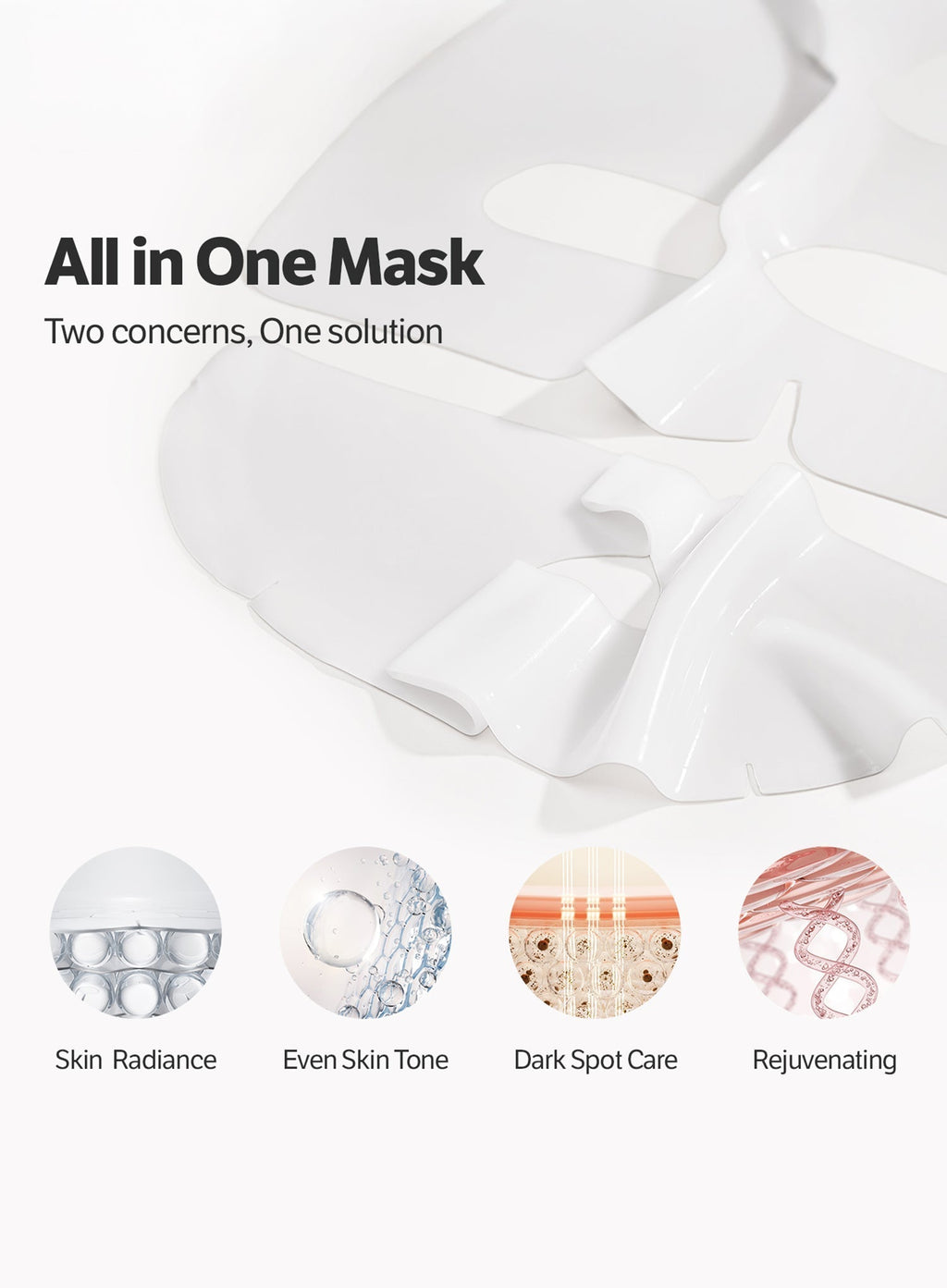 Deep Collagen Niacin Vita C Brightening Mask (37g*4ea)