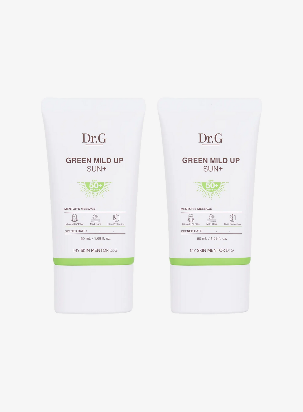 Green Mild Up Sun+ SPF50+ PA++++ Duo Set (50ml*2ea)