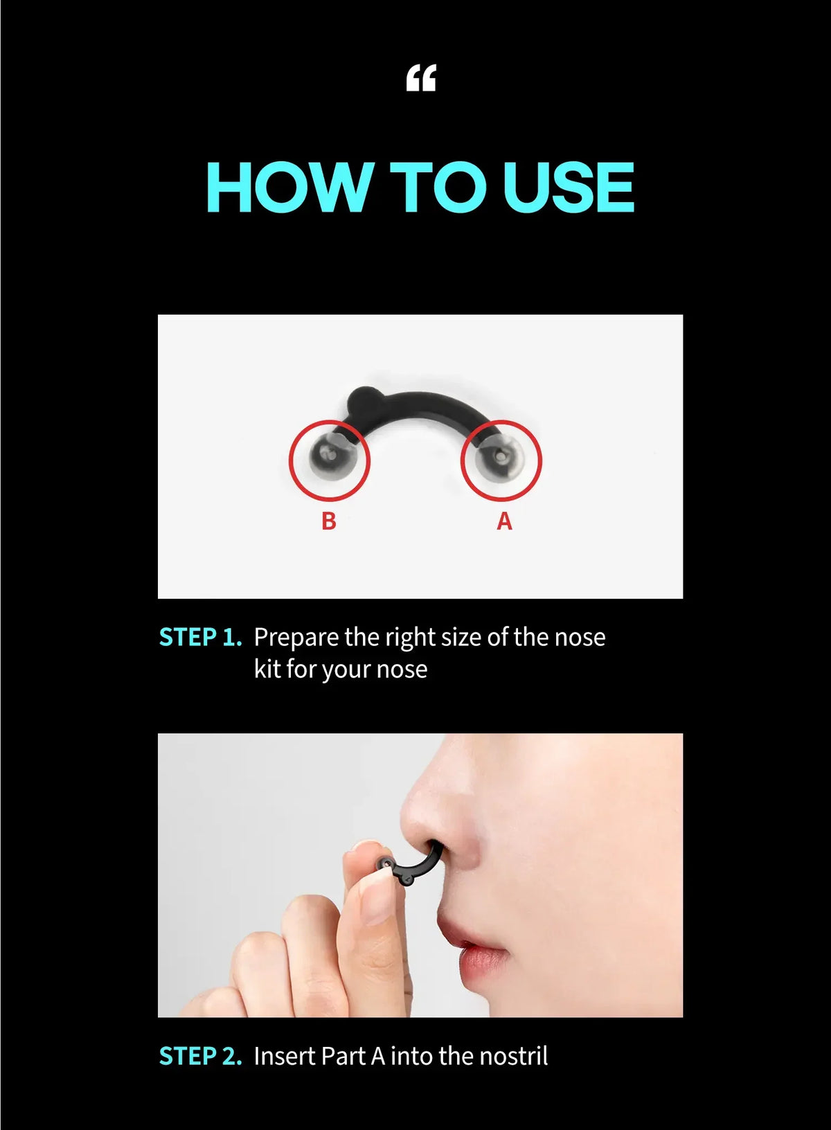 Nose Corrector Kit (5set)