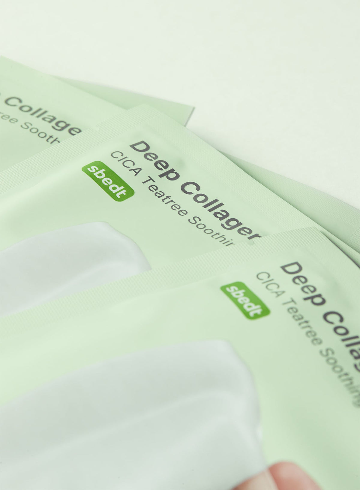 Deep Collagen Cica Teatree Soothing Mask (37g*4ea)