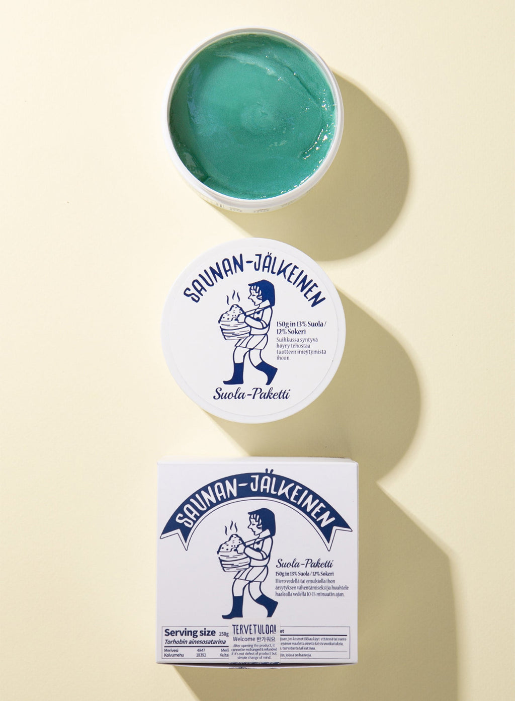 Saunan Heating Salt Mask (150g)