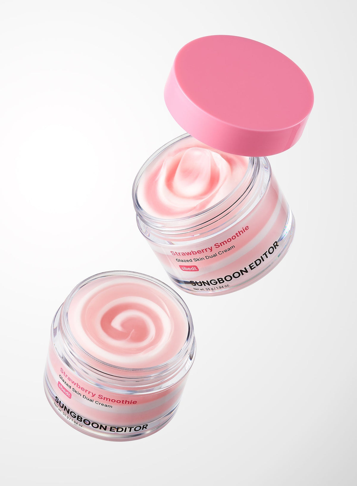 Strawberry Smoothie Glazed Skin Dual Cream (55g)