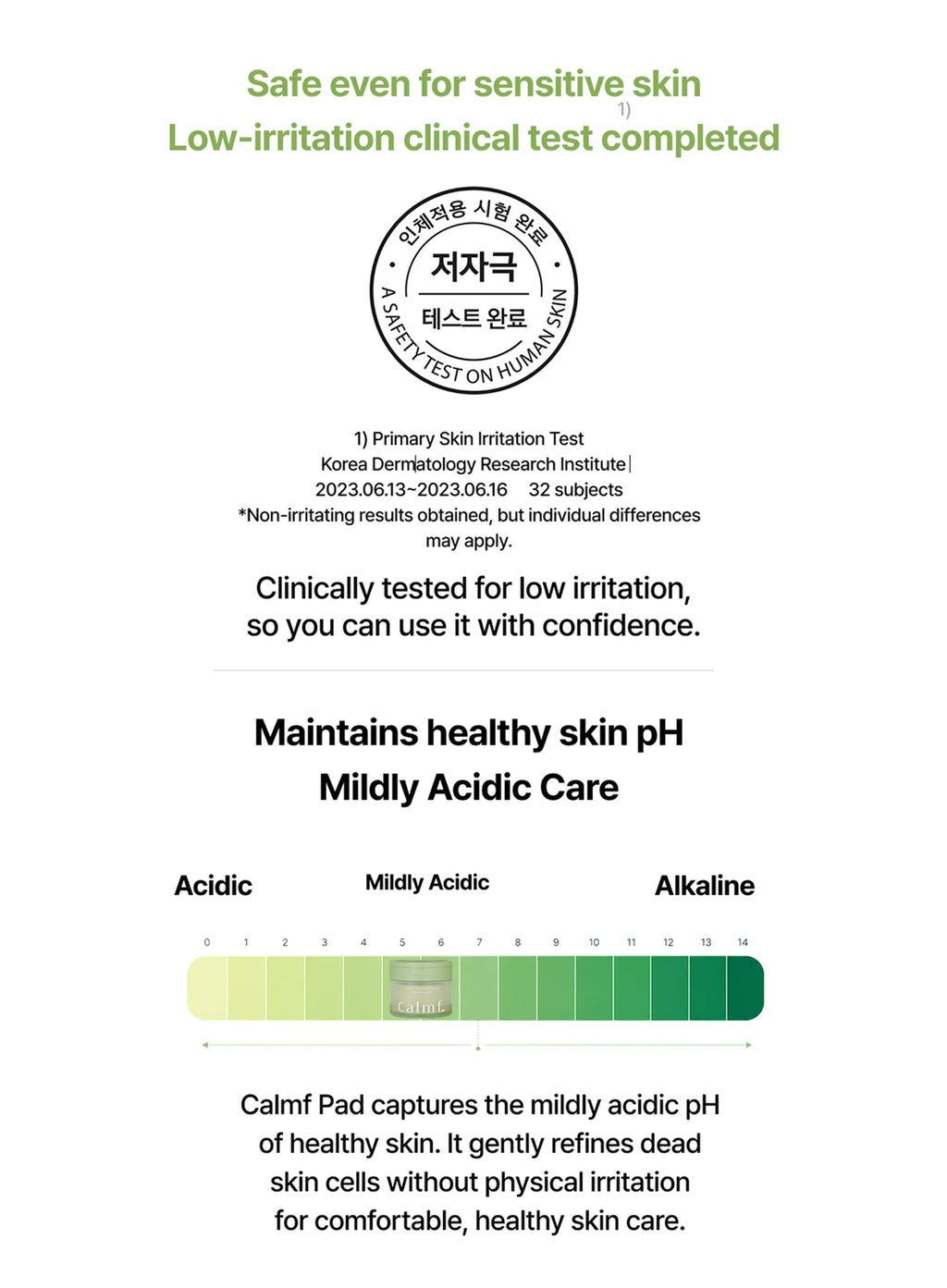 Green Tangerine Fluid Calming Pad (130ml/70ea)