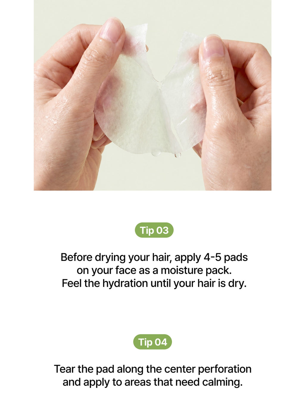Green Tangerine Fluid Calming Pad (130ml/70ea)