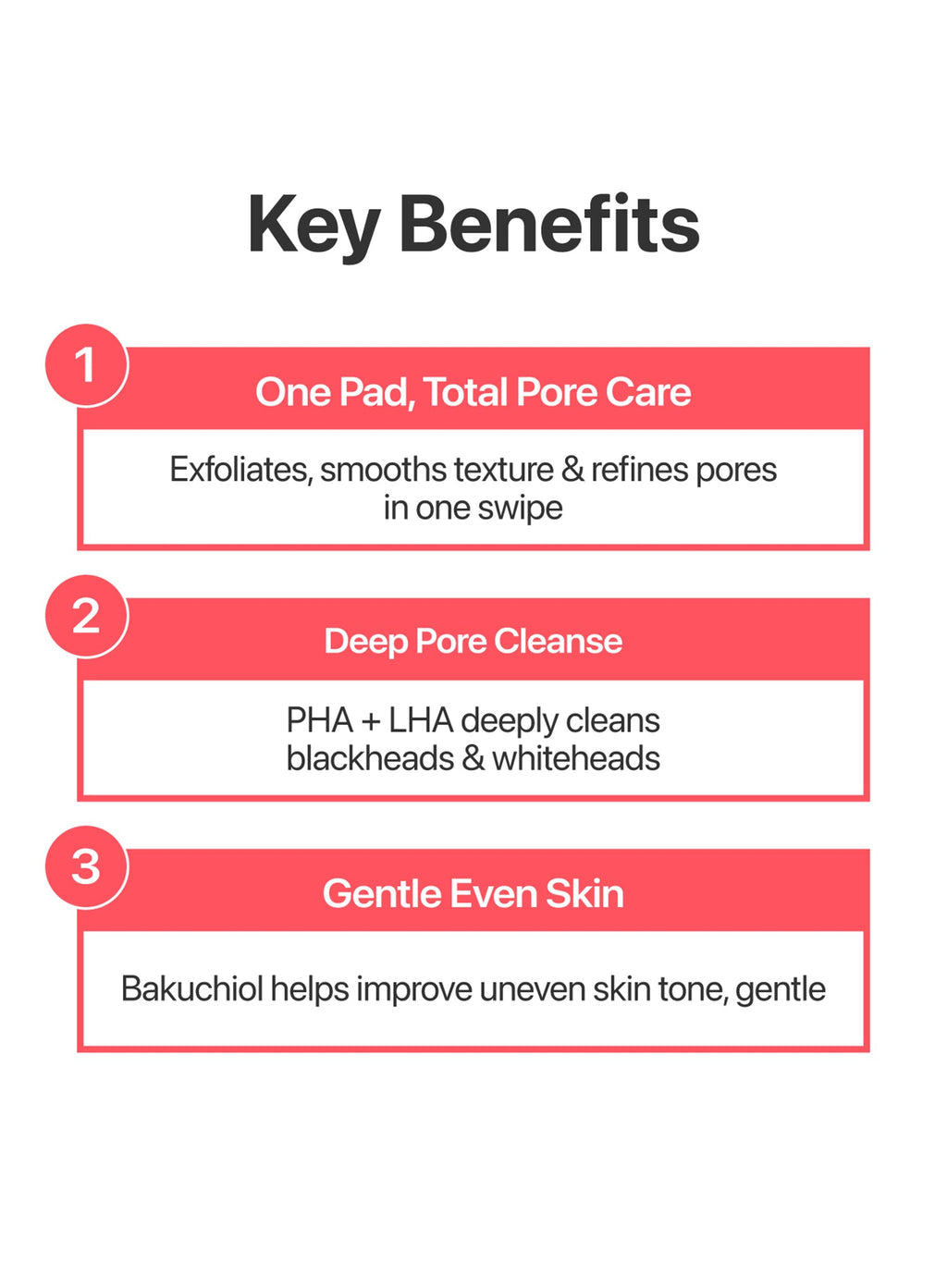 No.3 Bifida Bakuchiol Exfoliating Toner Pads (190 ml / 70 pads)
