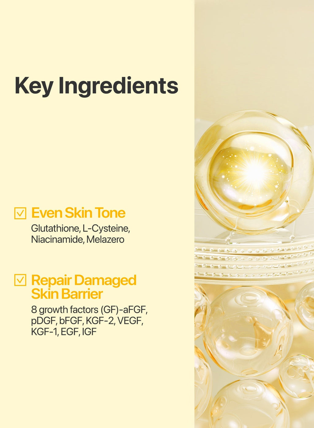No.5+ Glutathione Vitamin Dark Spot Cream (50ml)