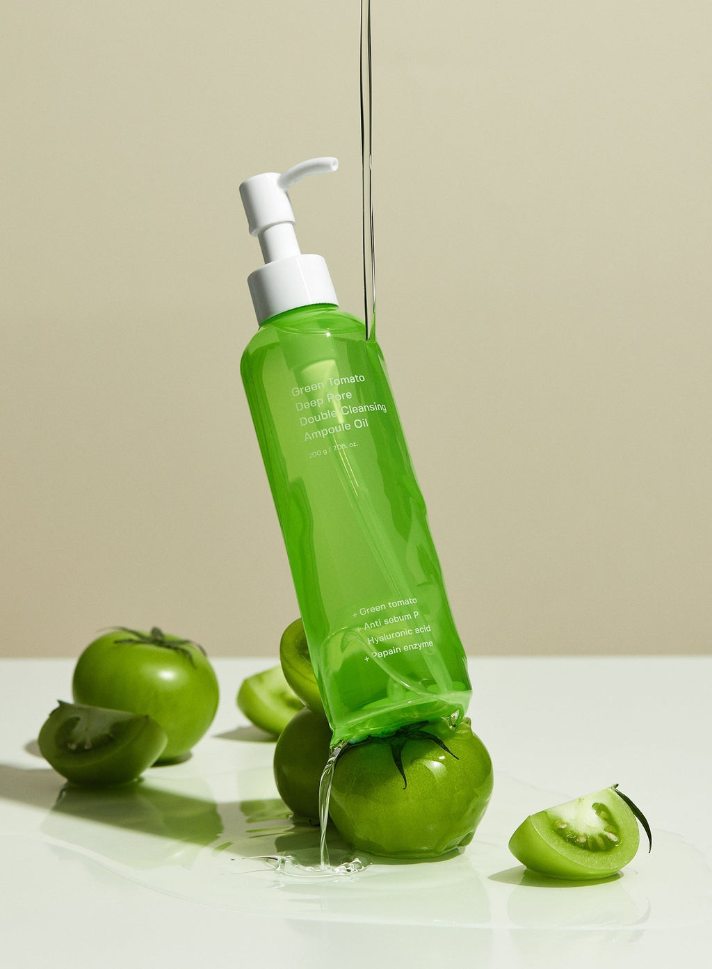 Green Tomato Deep Pore Double Cleansing Ampoule Oil (200g)