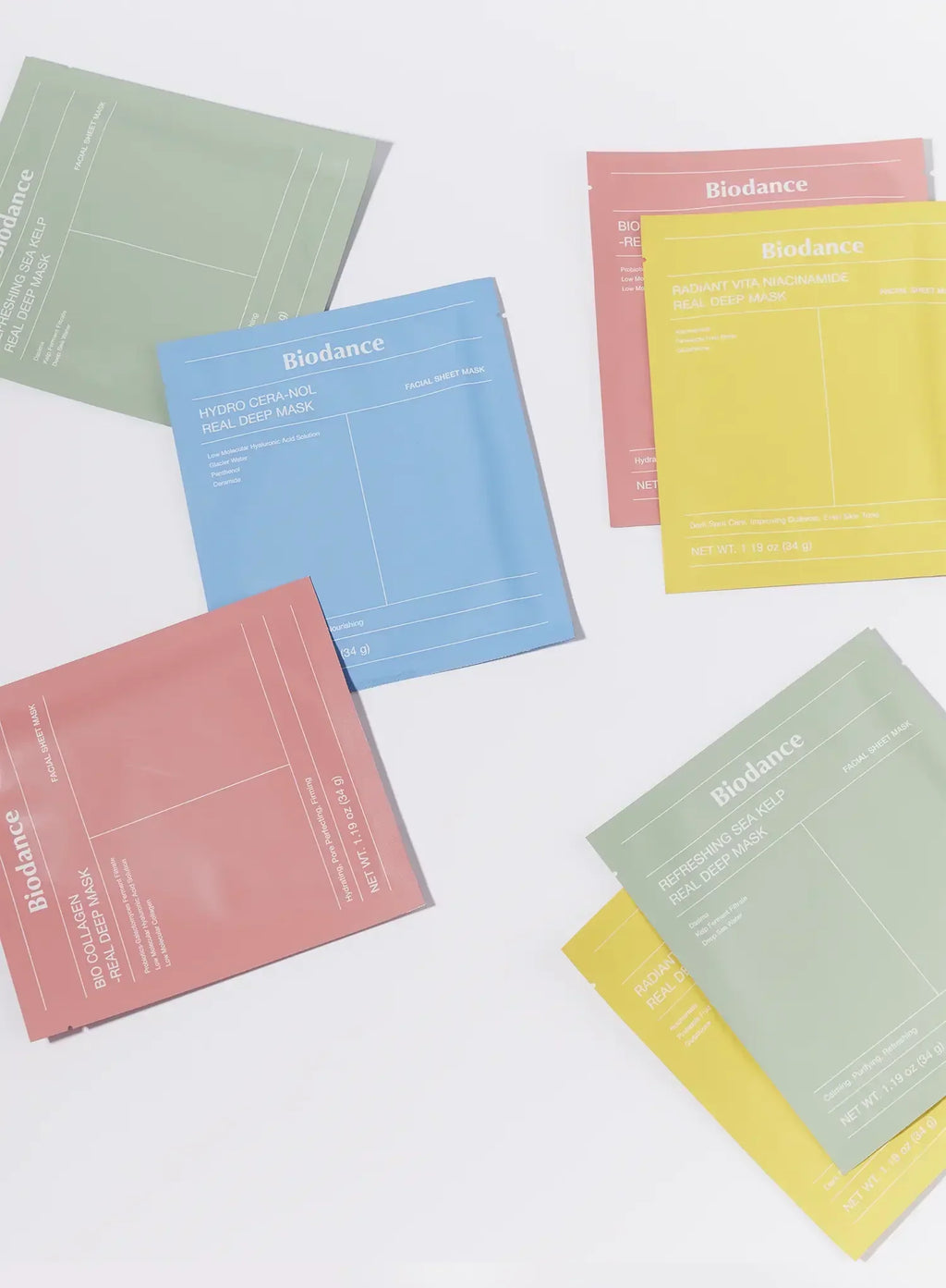 Refreshing Sea Kelp Real Deep Mask Set (34g*4ea)