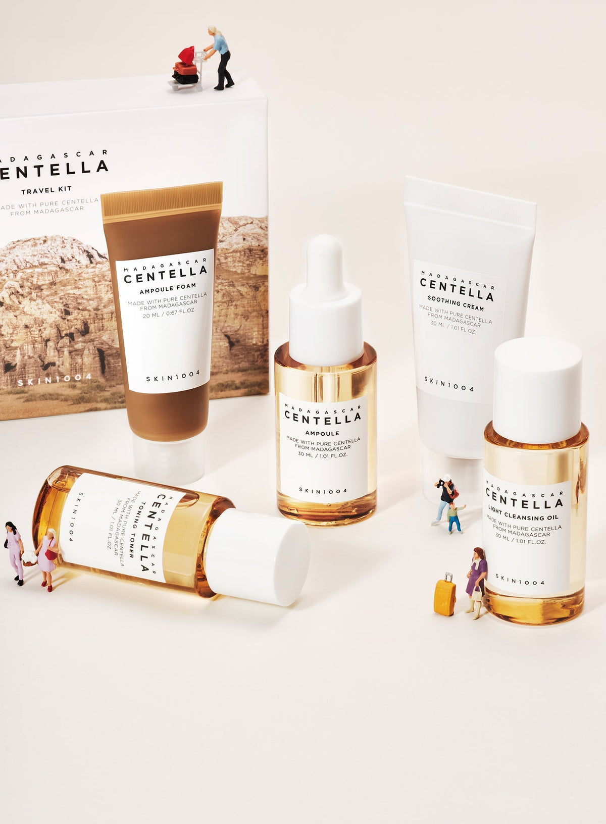 Madagascar Centella Travel Kit