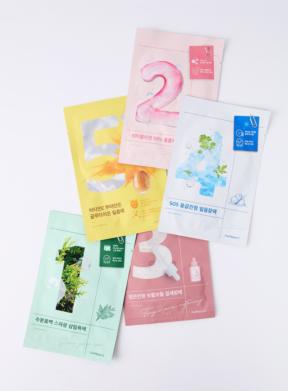 No.3 Tingle-Pore Softening Sheet Mask 10 Set (1ea / 27ml)*10ea