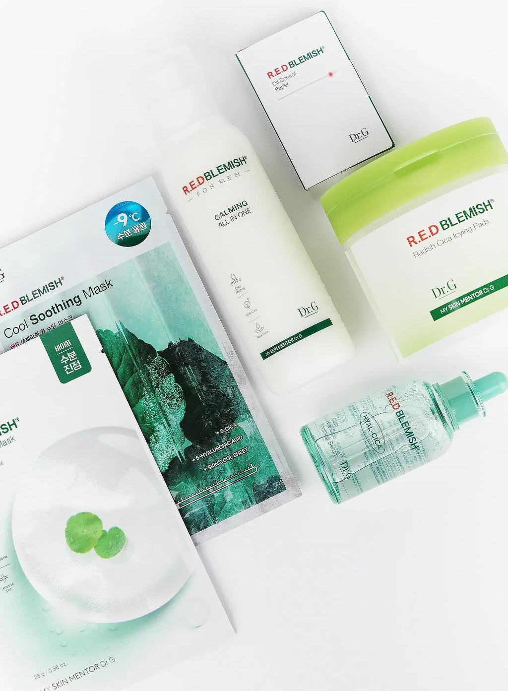R.E.D Blemish Clear Hyal Cica Soothing Serum Duo Set (50ml*2ea)