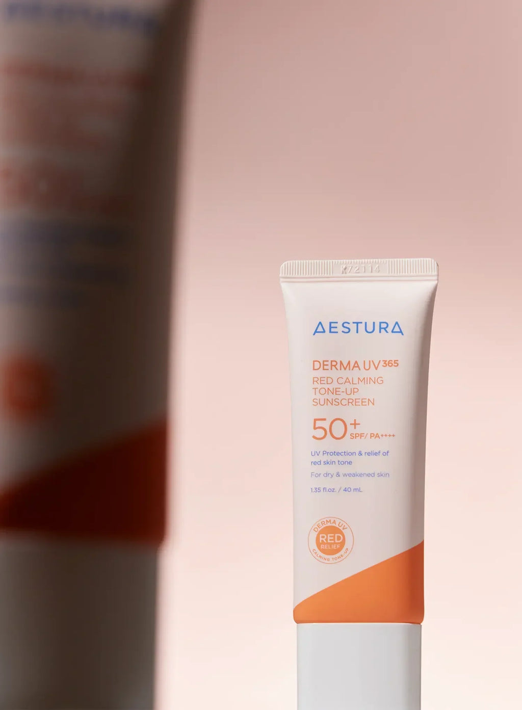 Derma UV 365 Red Calming Tone-up Sunscreen (SPF50+ PA++++) (40ml)