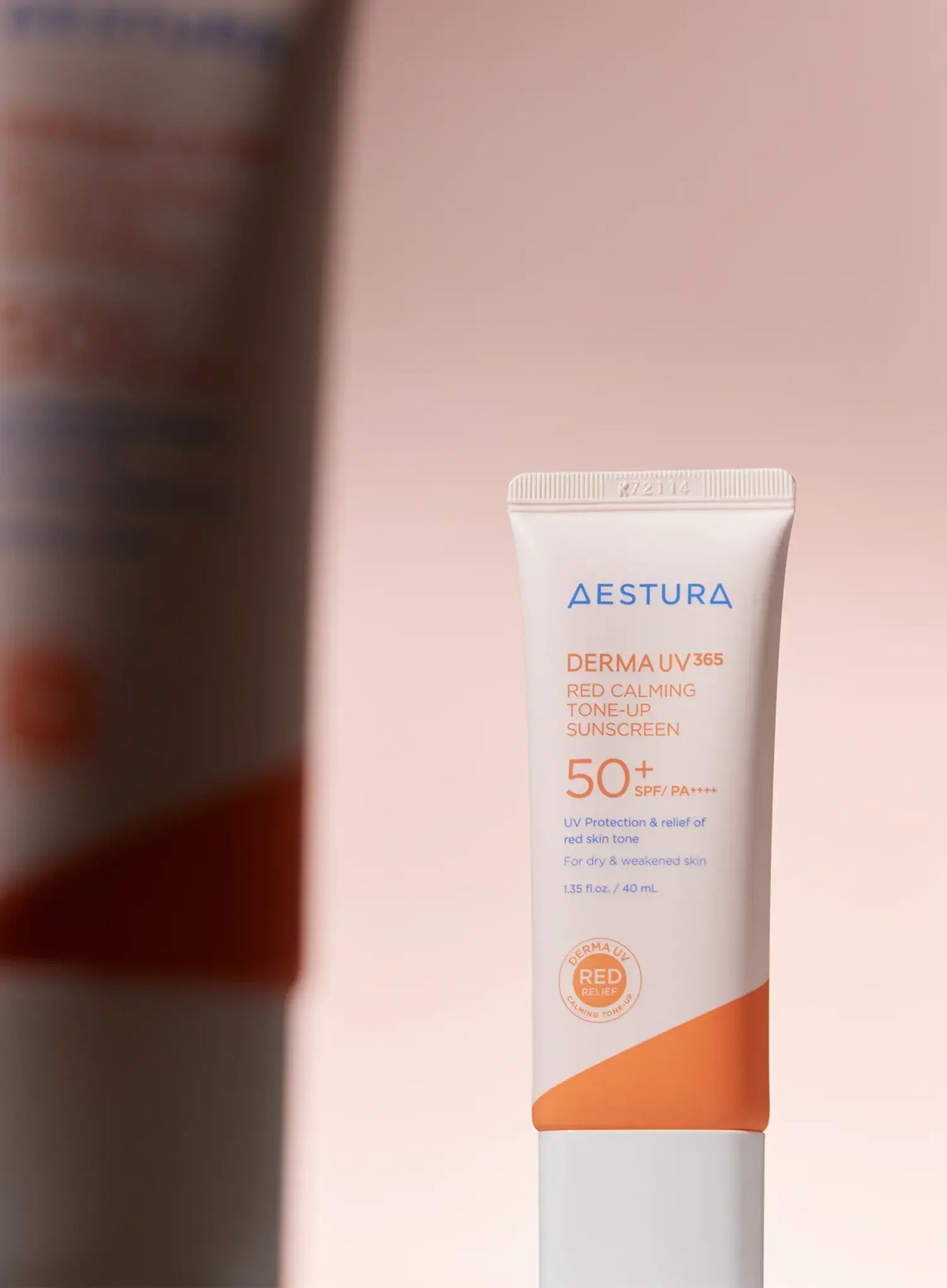 Derma UV 365 Red Calming Tone-up Sunscreen (SPF50+ PA++++) (40ml)