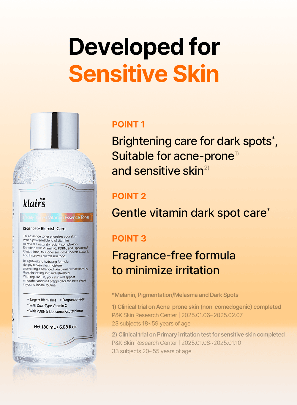 Freshly Juiced Vitamin Essence Toner (180ml)