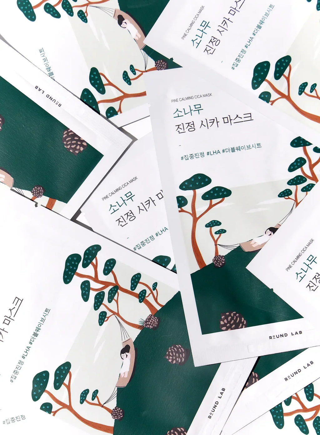 Pine Calming Cica Sheet Mask Set (27ml*10ea)