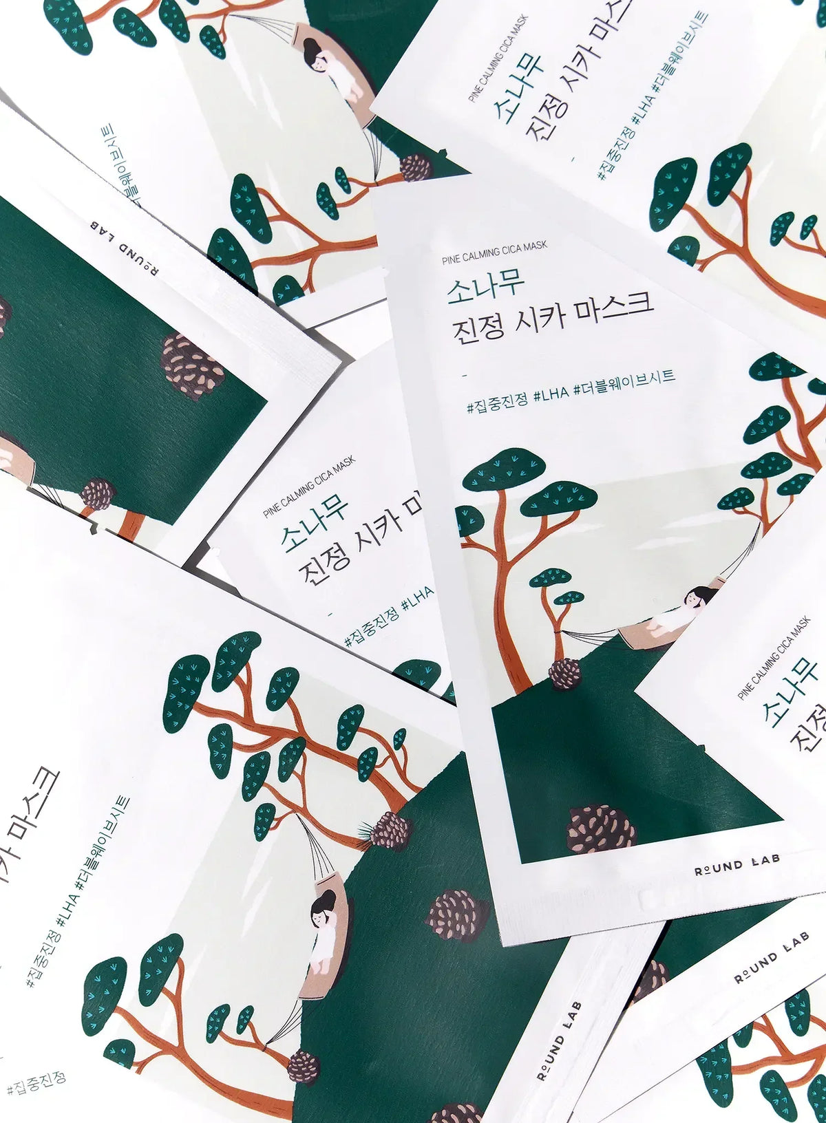 Pine Calming Cica Sheet Mask Set (27ml*10ea)