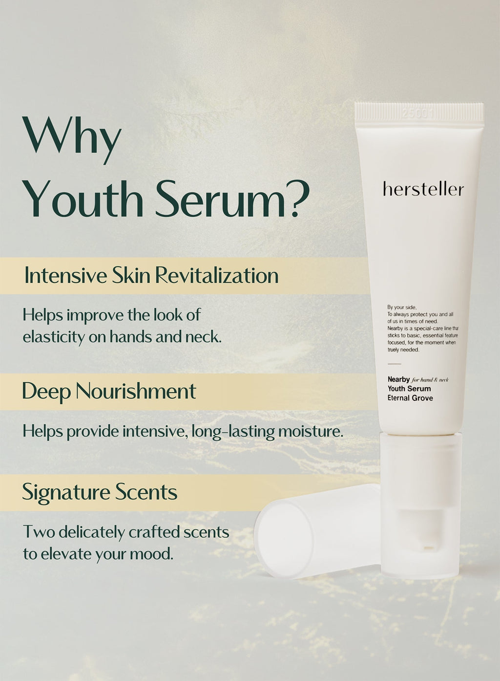Nearby For Hand And Neck Youth Serum Eternal Grove (30ml)