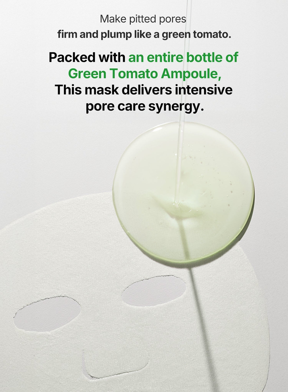 Green Tomato NMN Pore Minimizing Ampoule Mask (23g*10ea)