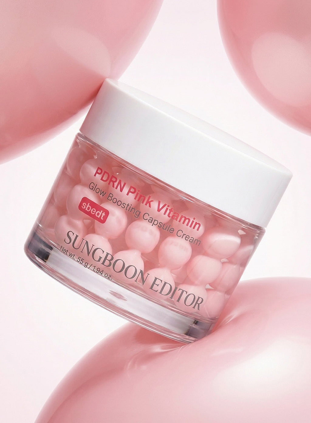 [Toy Story Edition] PDRN Pink Vitamin Glow Boosting Capsule Cream (+Random Sticker) (50ml)