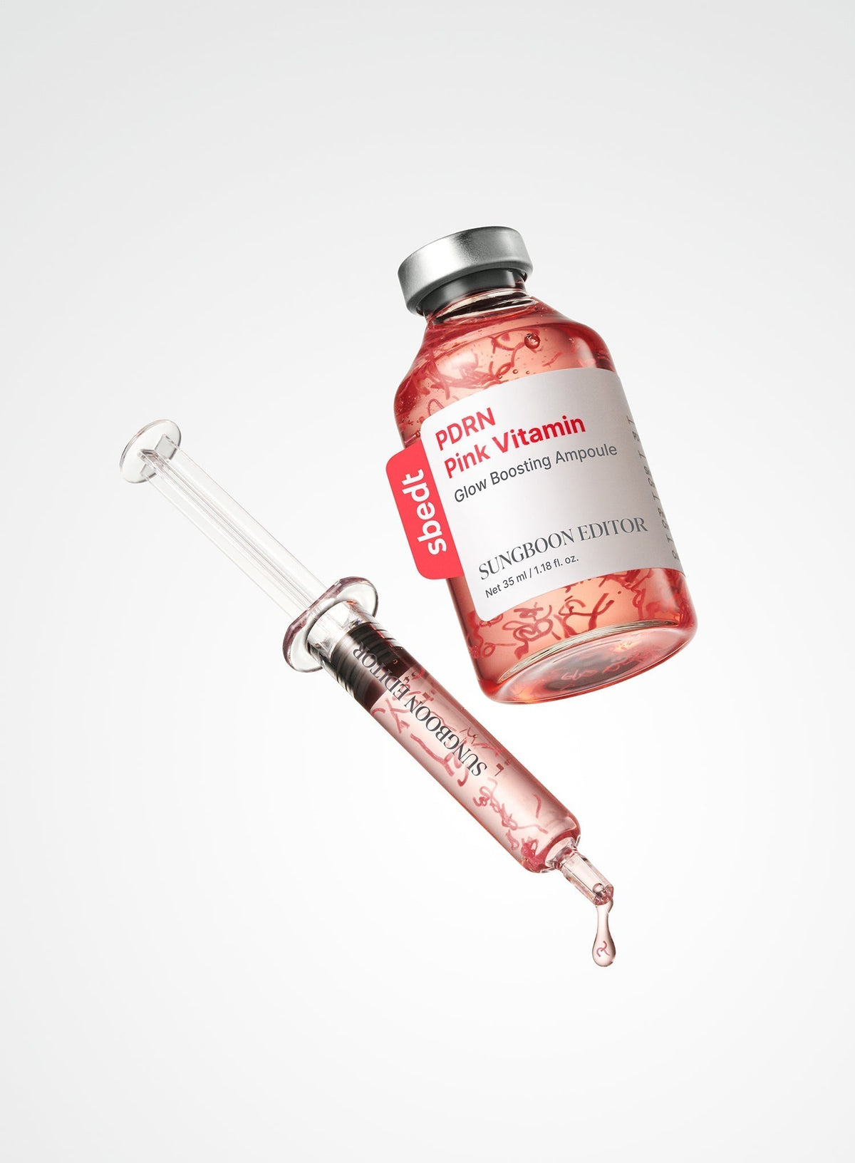 PDRN Pink Vitamin Glow Boosting Ampoule Trio Set (40ml*3ea)