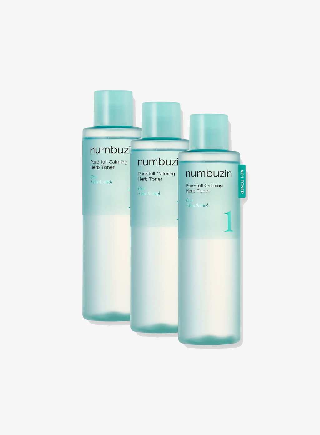 No.1 Pure-Full Calming Herb Toner Trio Set (300ml*3ea)