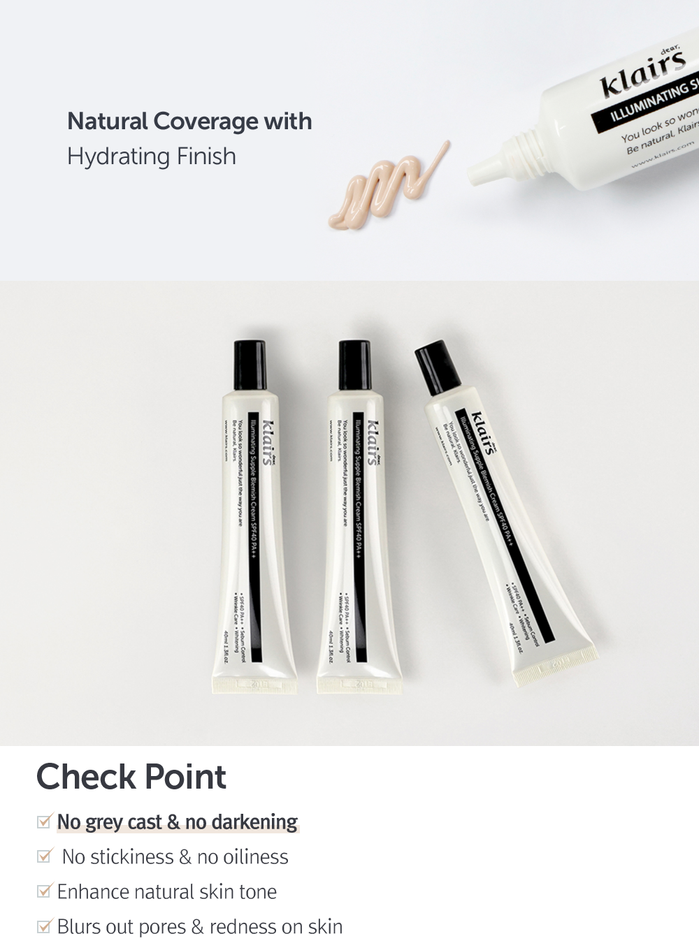 Illuminating Supple Blemish Cream SPF40 PA++ Trio Set (40g*3ea)