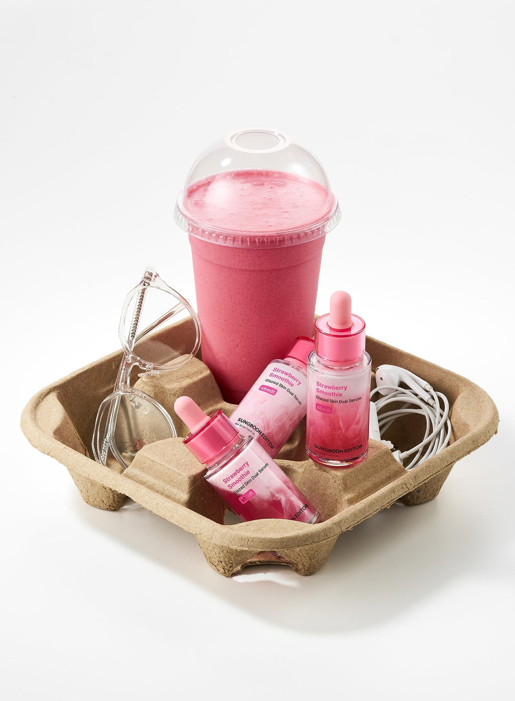 Strawberry Smoothie Glazed Skin Dual Serum (30ml)