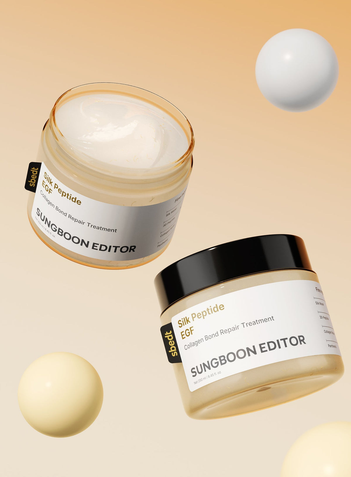 Silk Peptide EGF Collagen Bond Repair Treatment (250ml)