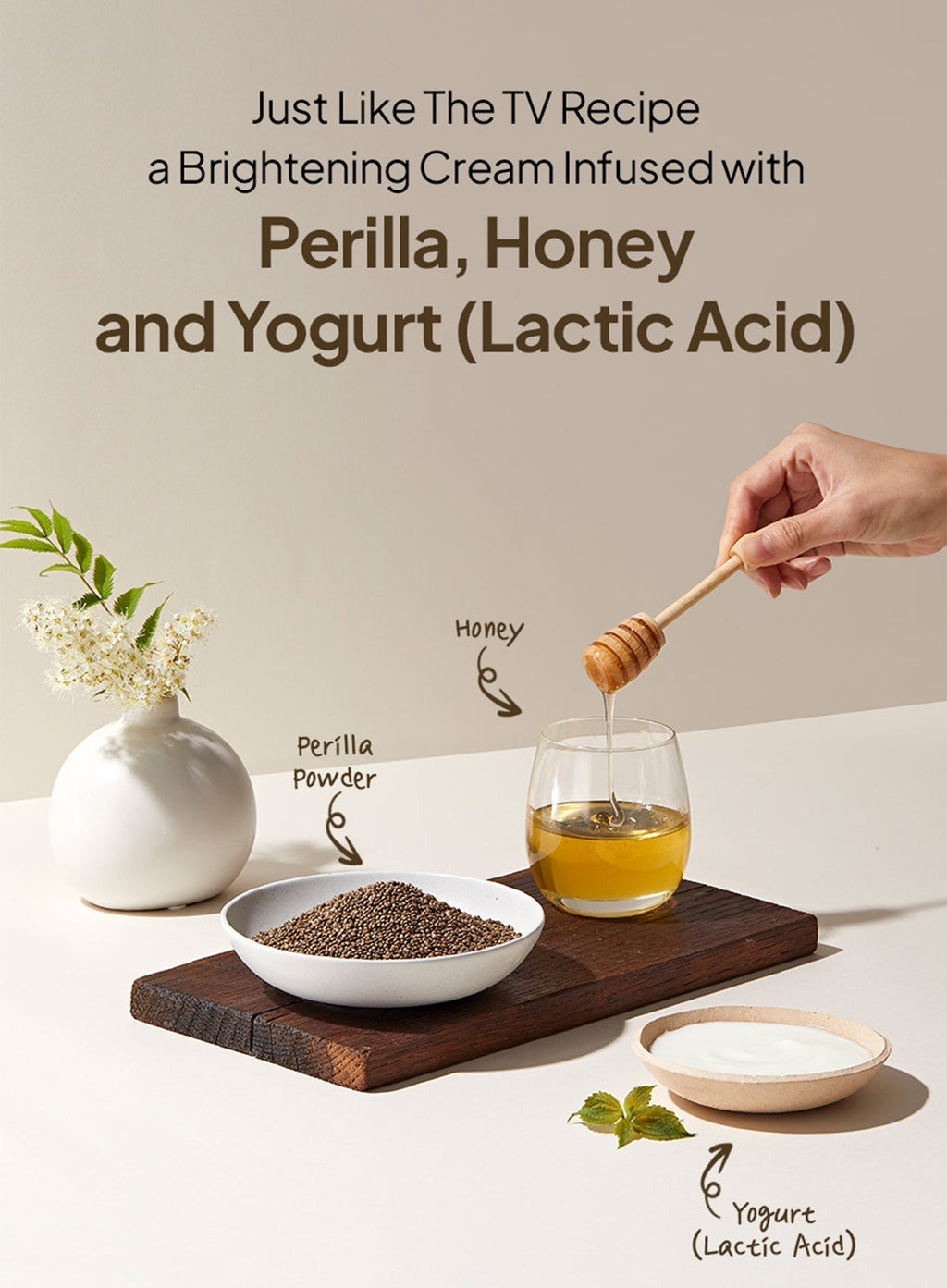 Perilla Brightening Cream Extra Large Trio Set (80g*3ea)