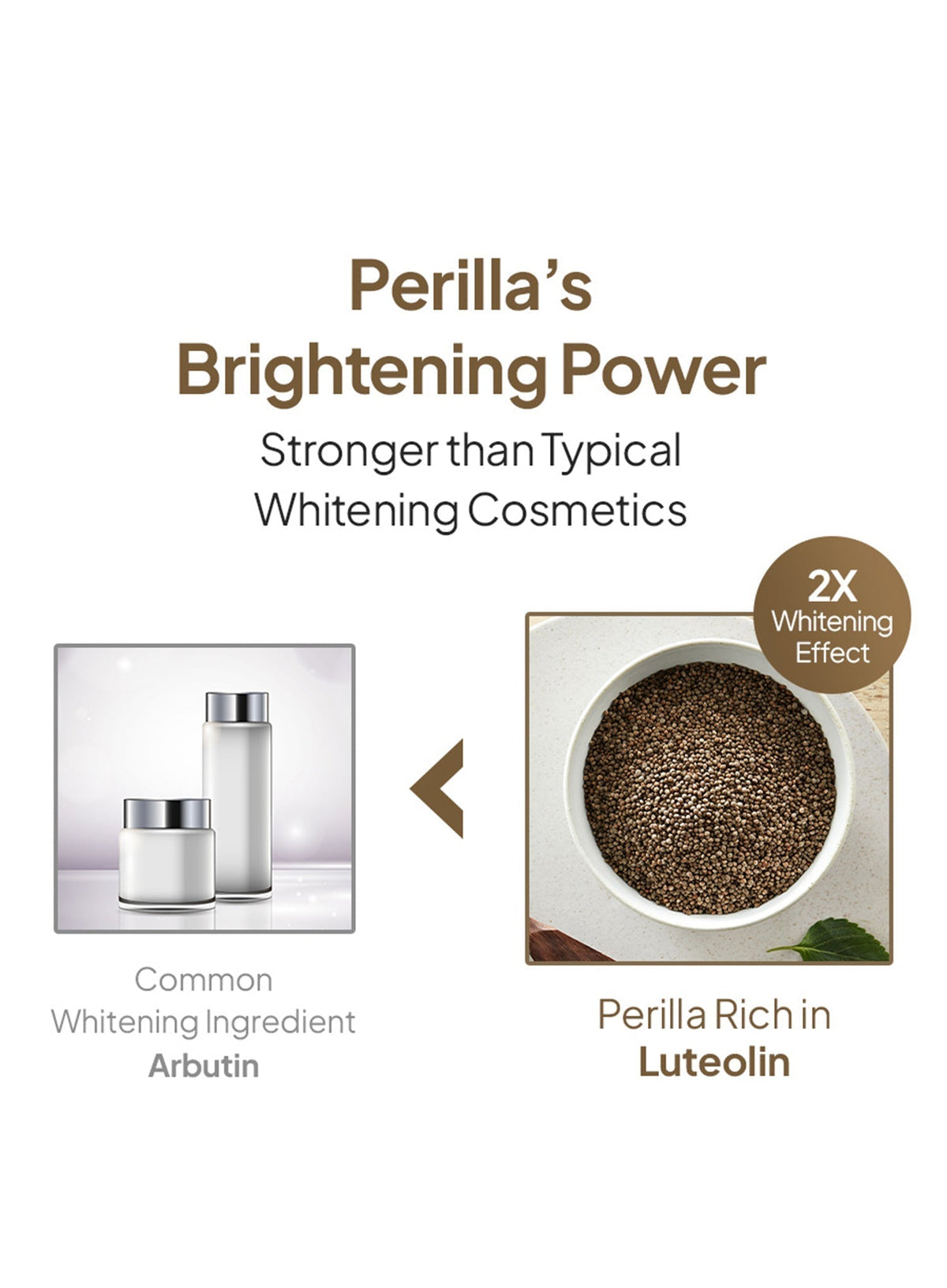 Perilla Brightening Cream Extra Large Duo Set (80g*2ea)