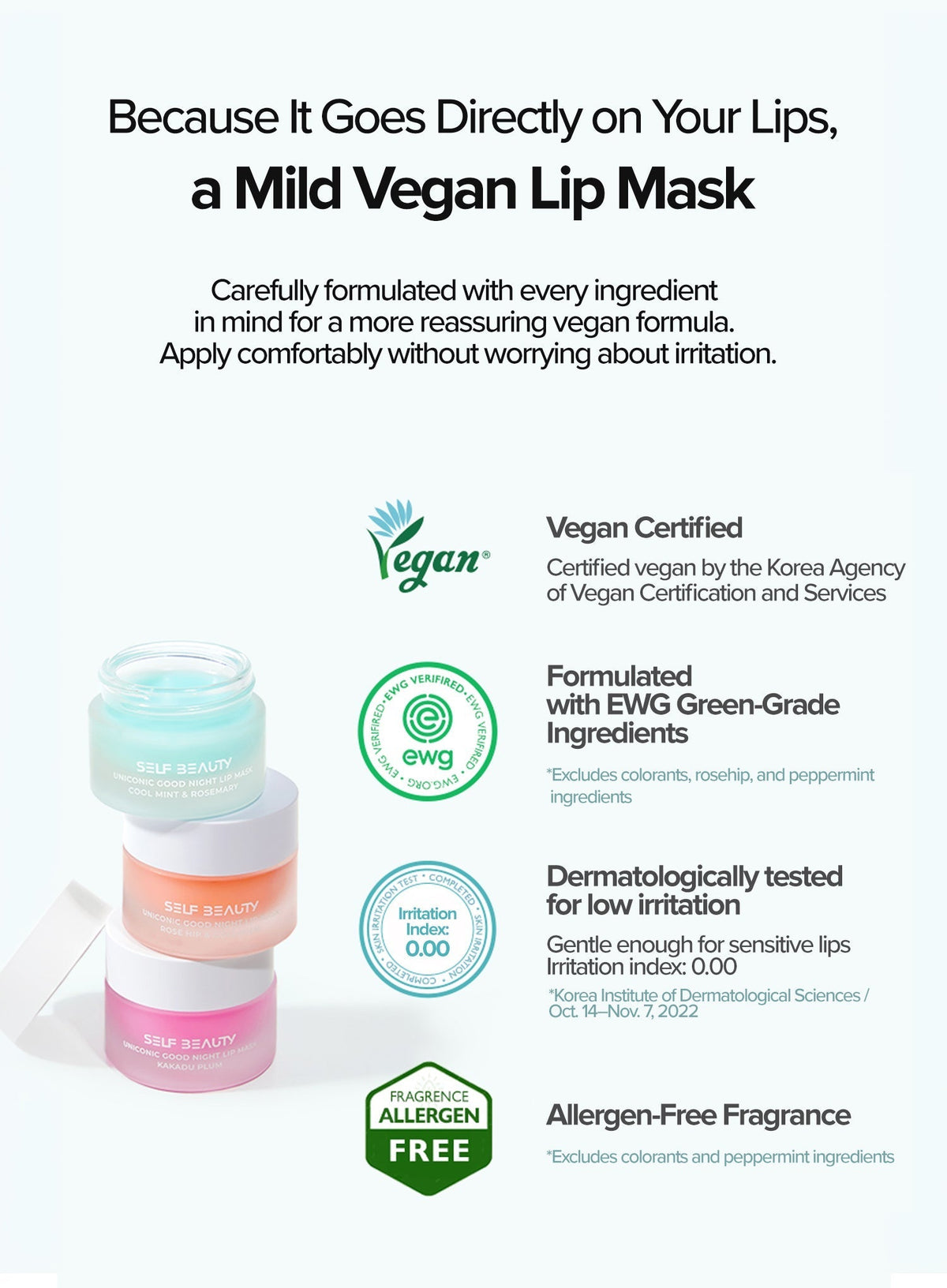 Uniconic Goodnight Lip Mask — Cool Mint & Rosemary (14.5g)