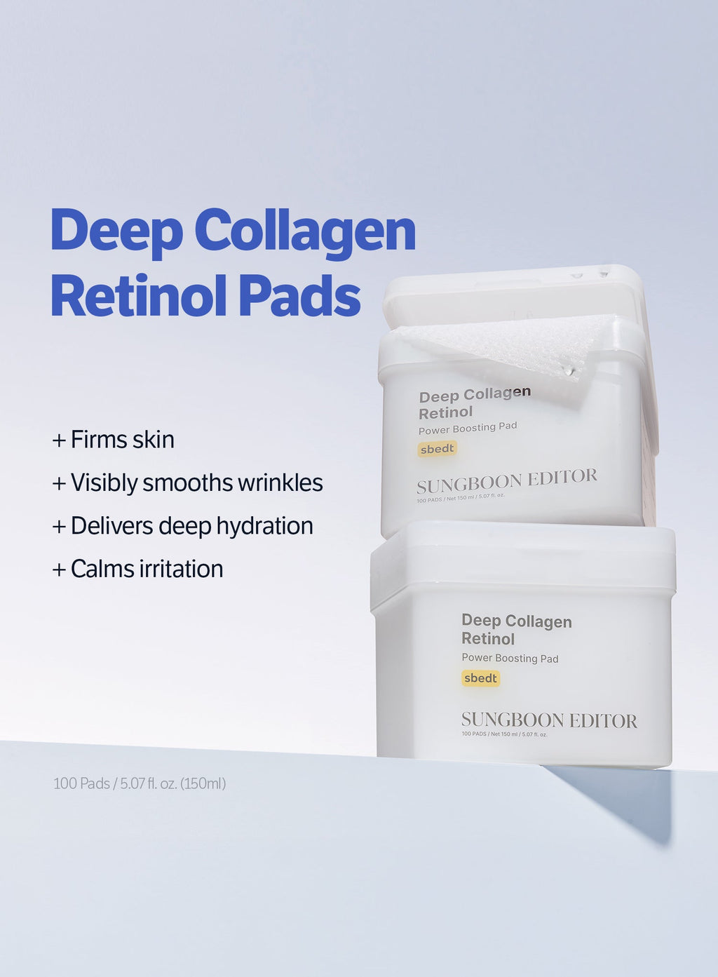 Deep Collagen Retinol Power Boosting Pad (100ea, 190ml)