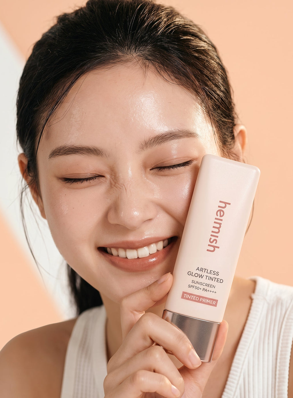 Artless Glow Tinted Sunscreen Shine Beige (SPF50+ PA+++) Trio Set (40ml*3ea)