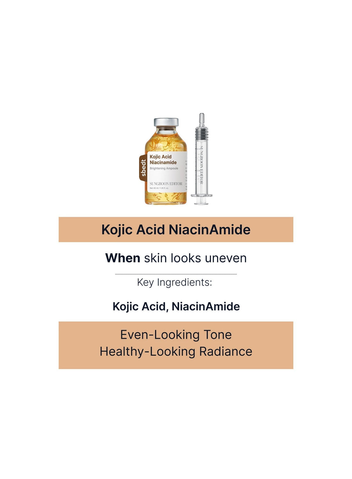 [Toy Story Edition] Kojic Acid Niacinamide Brightening Ampoule (+Random Sticker) (40ml)